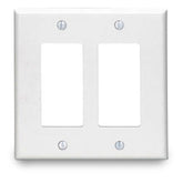Leviton PJ262 2-Decora Midway Size Nylon Wallplate